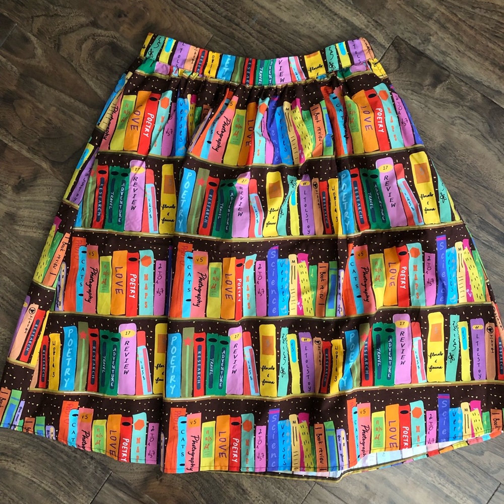 ModCloth Book Skirt